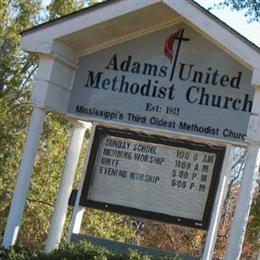 Adams United Methodist Church Cemetery