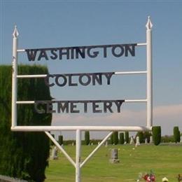 Washington Colony Cemetery