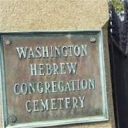 Washington Hebrew Congregation Cemetery