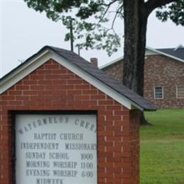 Watermelon Creek Baptist Church Cemetery