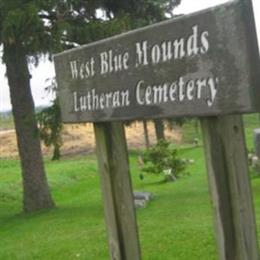 West Blue Mounds Lutheran Cemetery