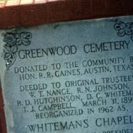 Whitemans Chapel Cemetery