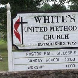 Whites United Methodist Church Cemetery