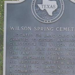 Wilson Spring Cemetery