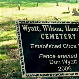 Wyatt-Wilson-Hamilton Cemetery