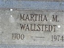 Martha M Wallstedt