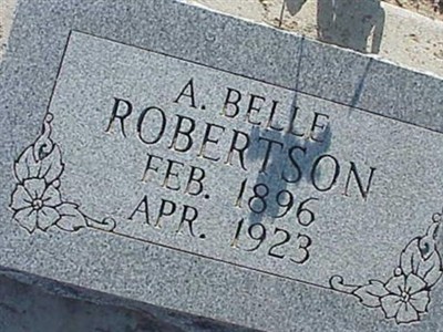 A. Belle Robertson on Sysoon