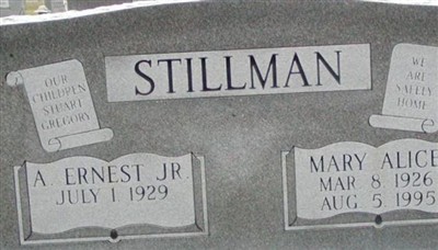 A Ernest Stillman, Jr on Sysoon