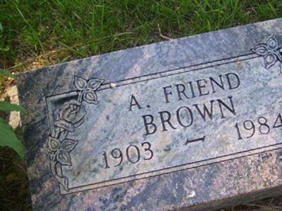 A. Friend Brown on Sysoon