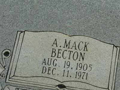 A. Mack Becton on Sysoon
