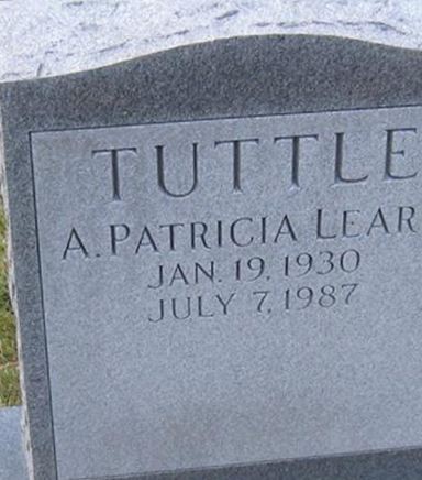 A Patricia Leary Tuttle on Sysoon