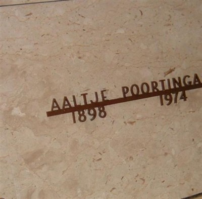 Aaltje Poortinga on Sysoon