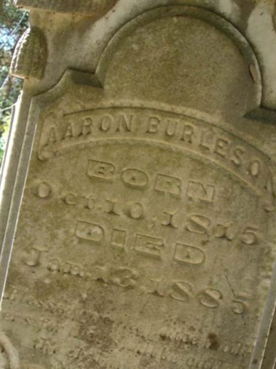 Aaron B Burleson on Sysoon