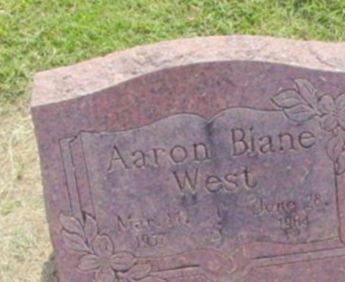 Aaron Blane West on Sysoon