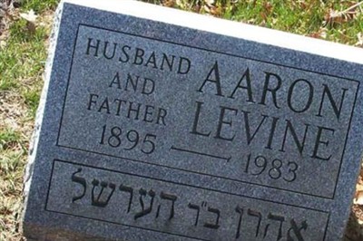 Aaron Levine on Sysoon
