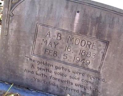 A.B. Moore on Sysoon