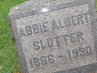 Abbie Albert Slutter on Sysoon