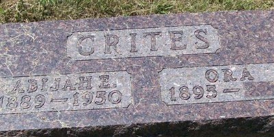 Abijah E. Crites on Sysoon