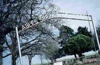 Ables Springs Cemetery on Sysoon