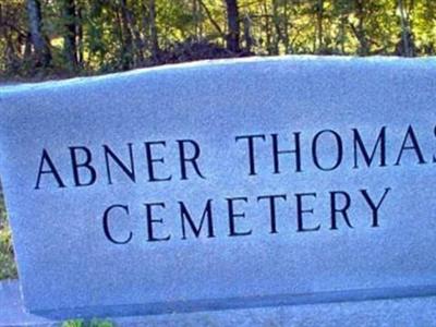 Abner Thomas Cemetery on Sysoon