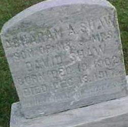 Abraham A, Shaw on Sysoon