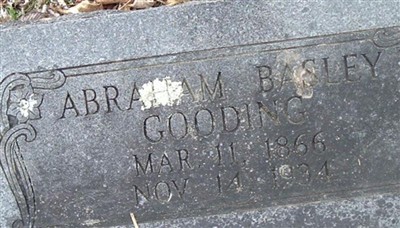 Abraham Basley "Bas or Basley" Gooding on Sysoon