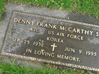 A2C Denny Frank McCarthy, Sr on Sysoon