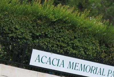 Acacia Memorial Park on Sysoon