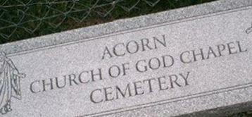 Acorn Church Of God Chapel Cemetery on Sysoon