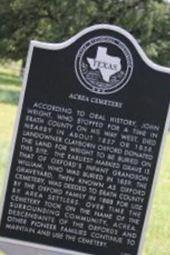 Acrea Cemetery on Sysoon