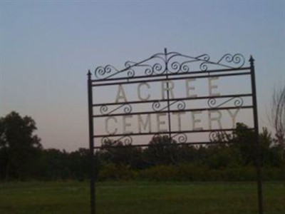 Acree Cemetery on Sysoon