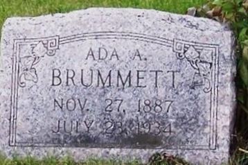 Ada A. Brummett on Sysoon
