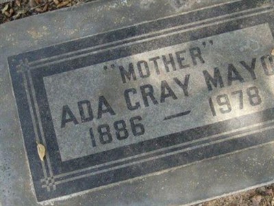 Ada Cray Mayo on Sysoon