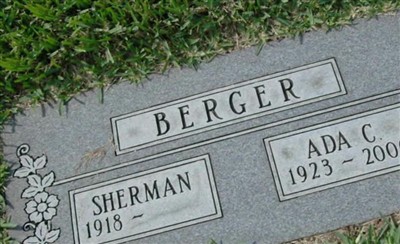 Ada Curtis Berger on Sysoon
