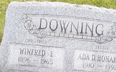 Ada Downing Honaker on Sysoon