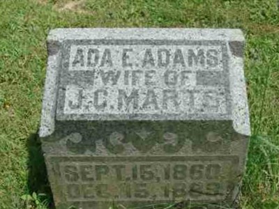 Ada E. Adams Marts on Sysoon