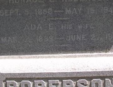 Ada E Roberson on Sysoon