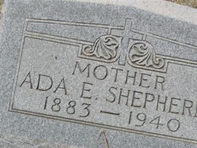 Ada E. Shepherd on Sysoon