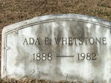 Ada E. Whetstone on Sysoon