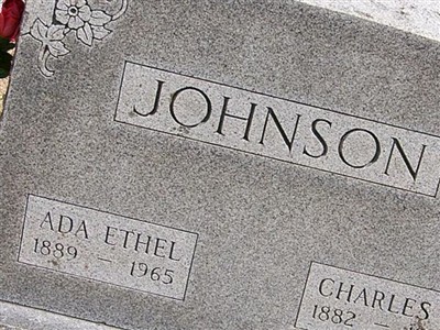 Ada Ethel Johnson on Sysoon