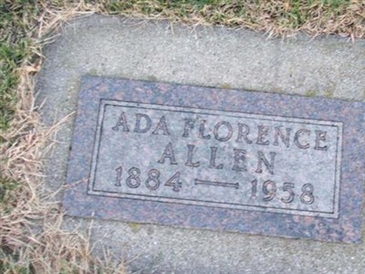 Ada Florence Camp Allen on Sysoon