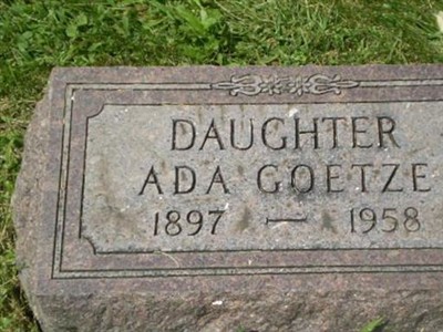 Ada Goetze on Sysoon
