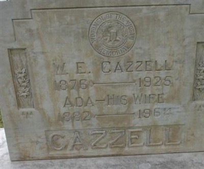Ada Henrietta Williams Cazzell on Sysoon