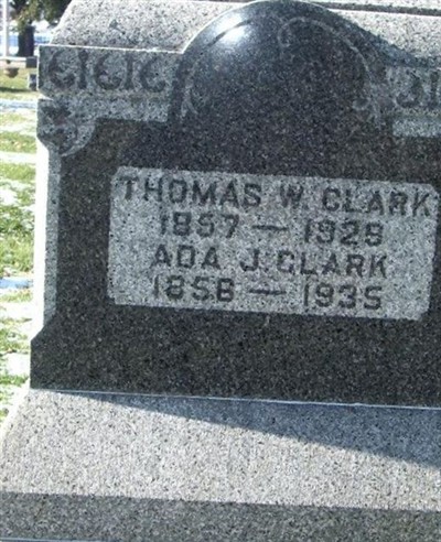 Ada J. Clark, Find a grave on Sysoon Ada J. Clark on Sysoon