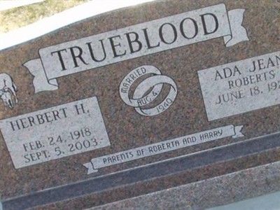 Ada Jean Roberts Trueblood on Sysoon