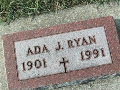 Ada Josephine Ryan on Sysoon