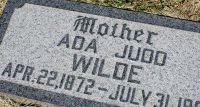 Ada Judd Wilde on Sysoon