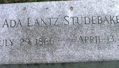 Ada Lantz Studebaker on Sysoon