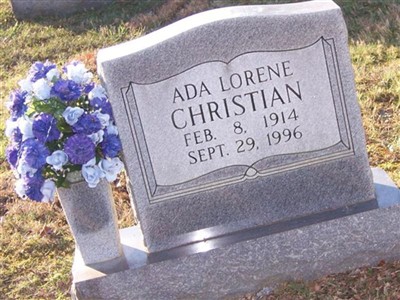Ada Lorene Christian on Sysoon