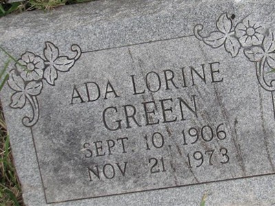 Ada Lorine Green on Sysoon